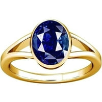Divya Shakti 12.25-12. Karat Blue Sapphire Neelam Nilam Gemstone Panchdhatu prsten za muškarce i žene