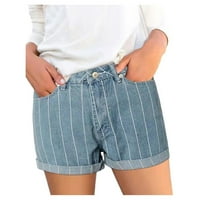 Ljetne kratke hlače s elastičnim pojasom i džepovima, Ležerne kratke hlače s elastičnim pojasom