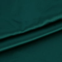 Ženske Ležerne haljine haljina S jaknom dugih rukava u jednobojnoj zelenoj boji